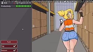 Watch This Barely Working Hentai Game Level 2 Completed With Big Tits Action!