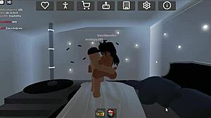 ワイルドアニメーションシーンで激しいRobloxコンドードッグスタイルファッキング