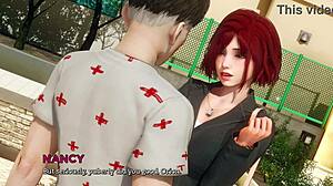 eternum episode 9 features 3d game cartoon with teen anime elements