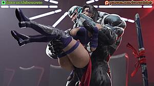 Marvel Rivals Hentai Compilation showcasing epic scenes in Part 6.