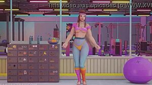 Sombra and Brigitte Naughty Workout - Wow!