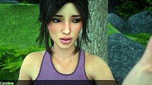 Stepsis Seduces Stepbro with Intense Oral Action in 3D Hentai Milfy City