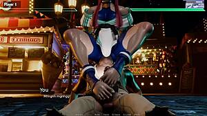 Unbelievable! All Mannon sex scenes in 3D Street Fighter parody hentai game Part 2 are wild!