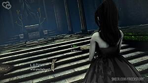 Dive into Eternum episode 14 featuring detailed 3D game scenes with cartoon anime teen characters in adventurous settings.