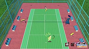 I can't get enough of Martina and Monica in tennis angels academy!