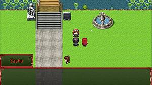 Harem In Another World Hentai Game Ep 34 His Best Friend Is Getting All Wet Under The Outdoor Rain