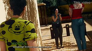 Oh man, in Eternum 7 that 3D cartoon game gets wild with teen anime vibes and intense action sequences.