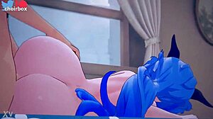 Intense 3d animation with big ass hentai action exploding everywhere