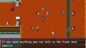 Harem In Another World Hentai Game Ep 34 His Best Friend Is Getting All Wet Under The Outdoor Rain