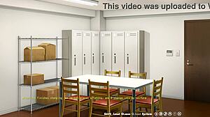 Amairo Chocolata Common Route Ecchi Scene 1 Chieri Yukimura English