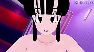 Chi-Chi’s wild ride in Dragon Ball POV hentai