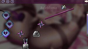 cute honey hentai game part 5 - hairless shaved pussy and cute ass get fucked hard!