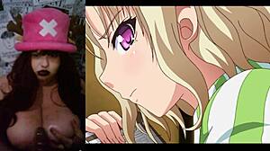 Hotwife With Big Tits Gets Lost In Hentai While Watching JK To Ero Konbini Tenchou Ep1.