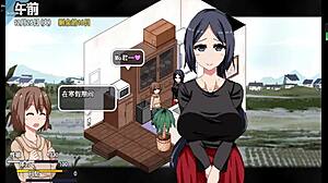 In the new version of the coquettish ghost game, hentai adventures unfold