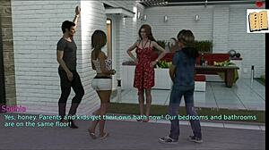 Wow! A Wife and Stepmom in Wild Action With Big Tits!