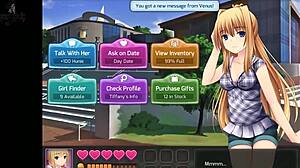 huniepop uncensored part 12 with alien brunette action