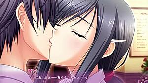 Playing Valkyrie Romance Ayako Hiiragi part 1 anime game