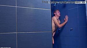 stx college season 2 shower scene with hot couple