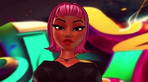 Walls of Big Booty Sex Scenes Make a Collage of Interracial Group Action with Mature Anime Giants