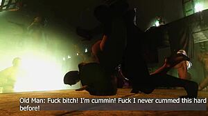 white milf teacher gets fucked by bbc gangbang in public outdoor spot. intense interracial action unfolds