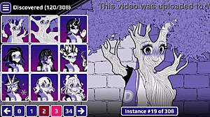 Fucking a chainsaw girl in bondage erotic hentai