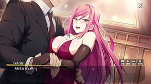 X-Angels Hentai Game Completed! Watch All Animated Felicity Scenes with Big Oppai Tits.