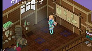 Dive into the pixel art cuckold adventure of Dot Netorare Game Tanuki House.