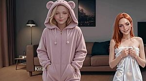 Mila AI loyal route 4 teases with rough seduction in wild action