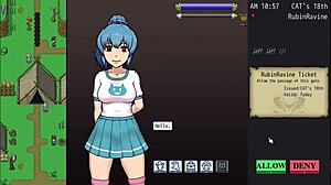 Teen anime girl rides big dildo in wet pussy