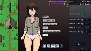 Teen anime girl rides big dildo in wet pussy