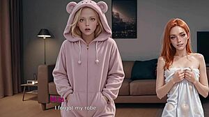Mila AI loyal route 4 teases with rough seduction in wild action