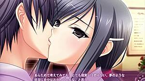 Playing Valkyrie Romance Ayako Hiiragi part 1 anime game
