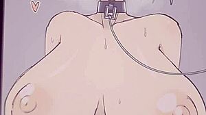 Nisekoi Tsugumi Seishirou gets covered in bukkake action