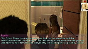 In this tale, the blonde wife and brunette stepmom explore their big asses and tits.