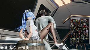 Swordxhime bojuje s nepřítelem 83 zuřivě! Intenzivní 3D hra hentai monster akce se odhaluje