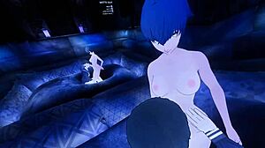 В этом VR нарративе Наото занимается эротической ролевой игрой с переодетым V-куном, смешивая домашний минет и элементы хуя.