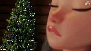 Exclamatory-Raw Wet Christmas Squirting with Cute Hentai Teens!