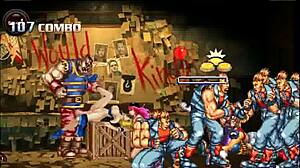 suggestive hentai mugen fighter gangbang in wild level 1