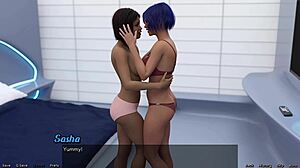 stranded in space, virgin girl cums hard