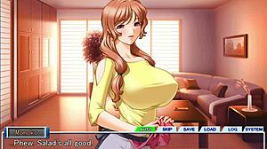 Ever wonder how this moaning Asian stepsister handles comedy hentai pov in Ane to Boin part 6