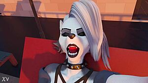 loona vore animation brings a sexy babe with belly action in 3d cartoon style. her boss can’t resist!