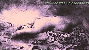 do you remember those vintage erotic illustrations with hairy details and retro animations?