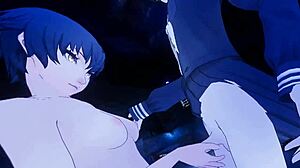 naoto and v-kun in vr erotic roleplay