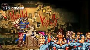 suggestive hentai mugen fighter gangbang in wild level 1