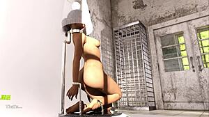Lisa investigates wild public fun with slutty wife!