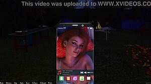 wow, 18 year old brunette strips nude after losing pong at wild college bash!