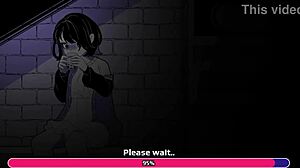 Fucking a chainsaw girl in bondage erotic hentai