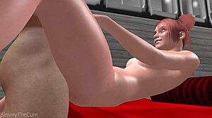 Cute Redhead's Tight Pussy Stretched in Wild 3D Animation - What Secrets Does She Hide?