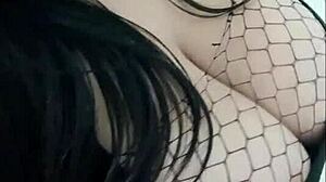 hotwife with big tits can’t stop watching hentai, diving into jk to ero konbini tenchou ep2 with curvy goth vibes. wonder what monster awaits her next?