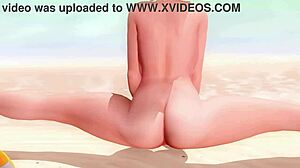 Meg stunned everyone at Beach 9 with her hairless curves. Her nude display drew wild stares.